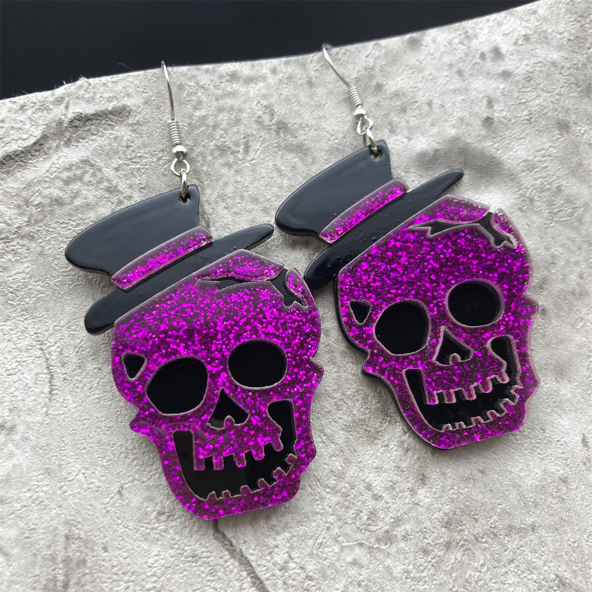 Halloween Skull Stud Earrings