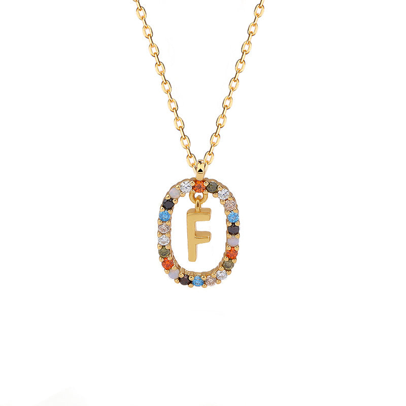 925 Silver Spanish Letter Necklace