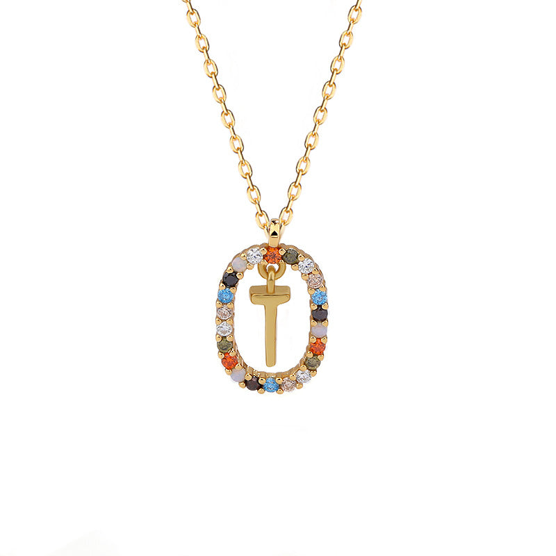 925 Silver Spanish Letter Necklace