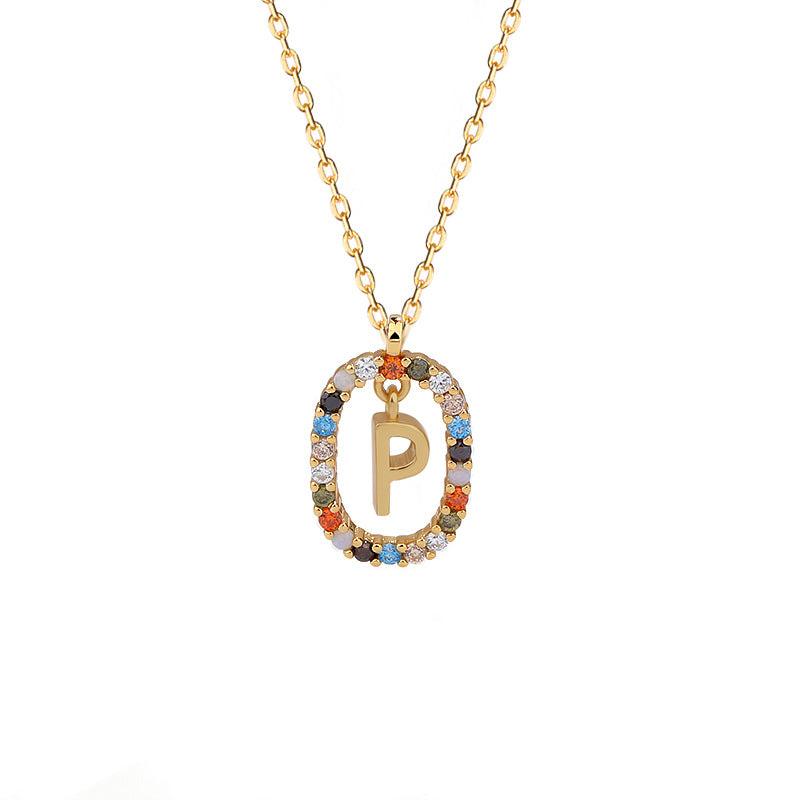 925 Silver Spanish Letter Necklace