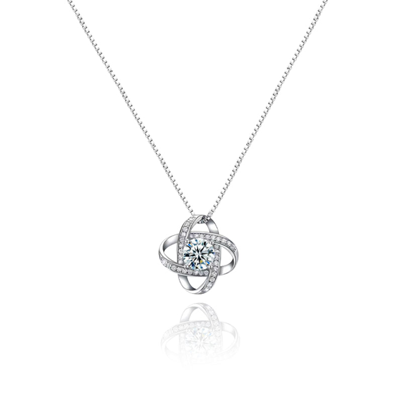 925-Realistic Rose Necklace - To My Love(Send Free Beautiful Box)