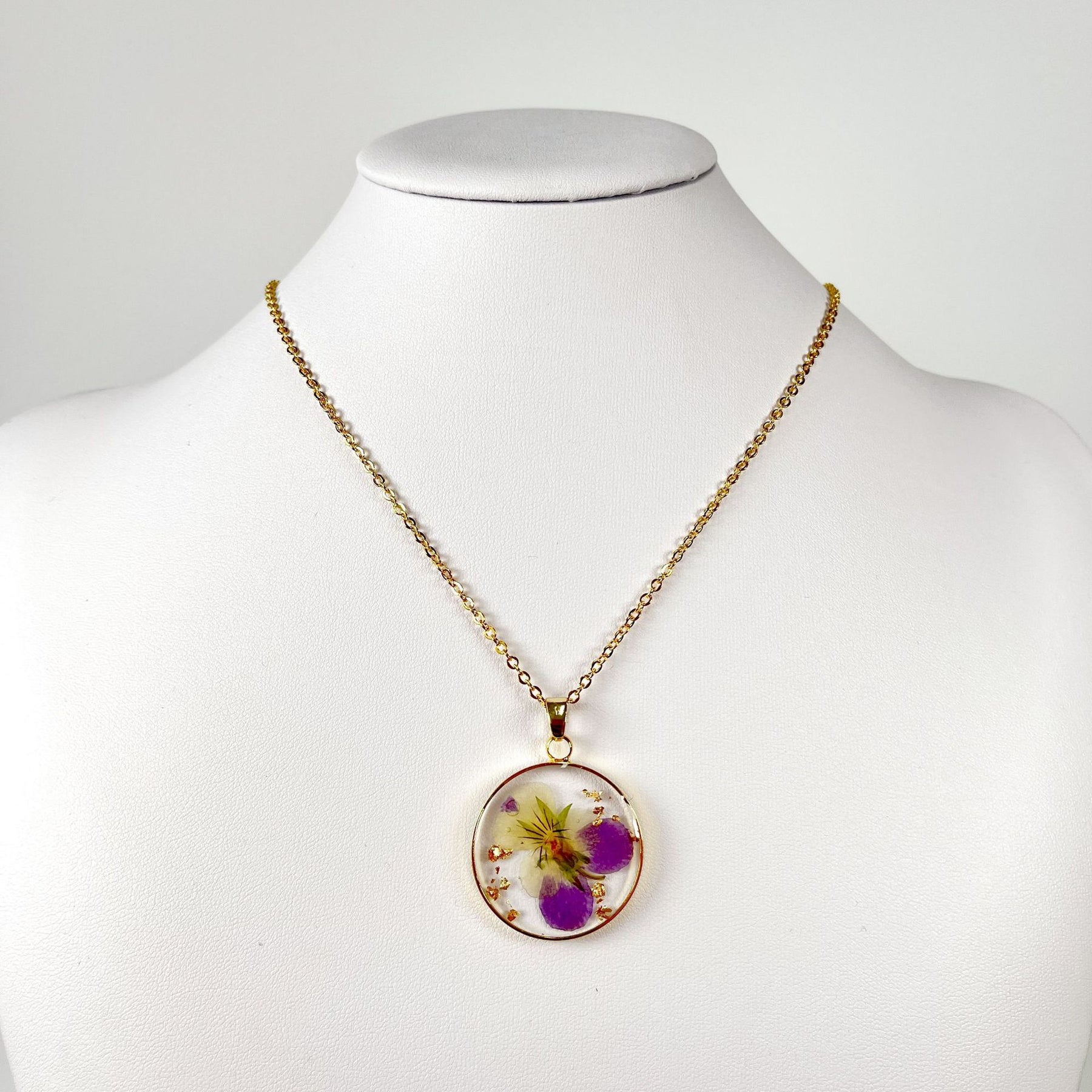Birthday Flower Necklace