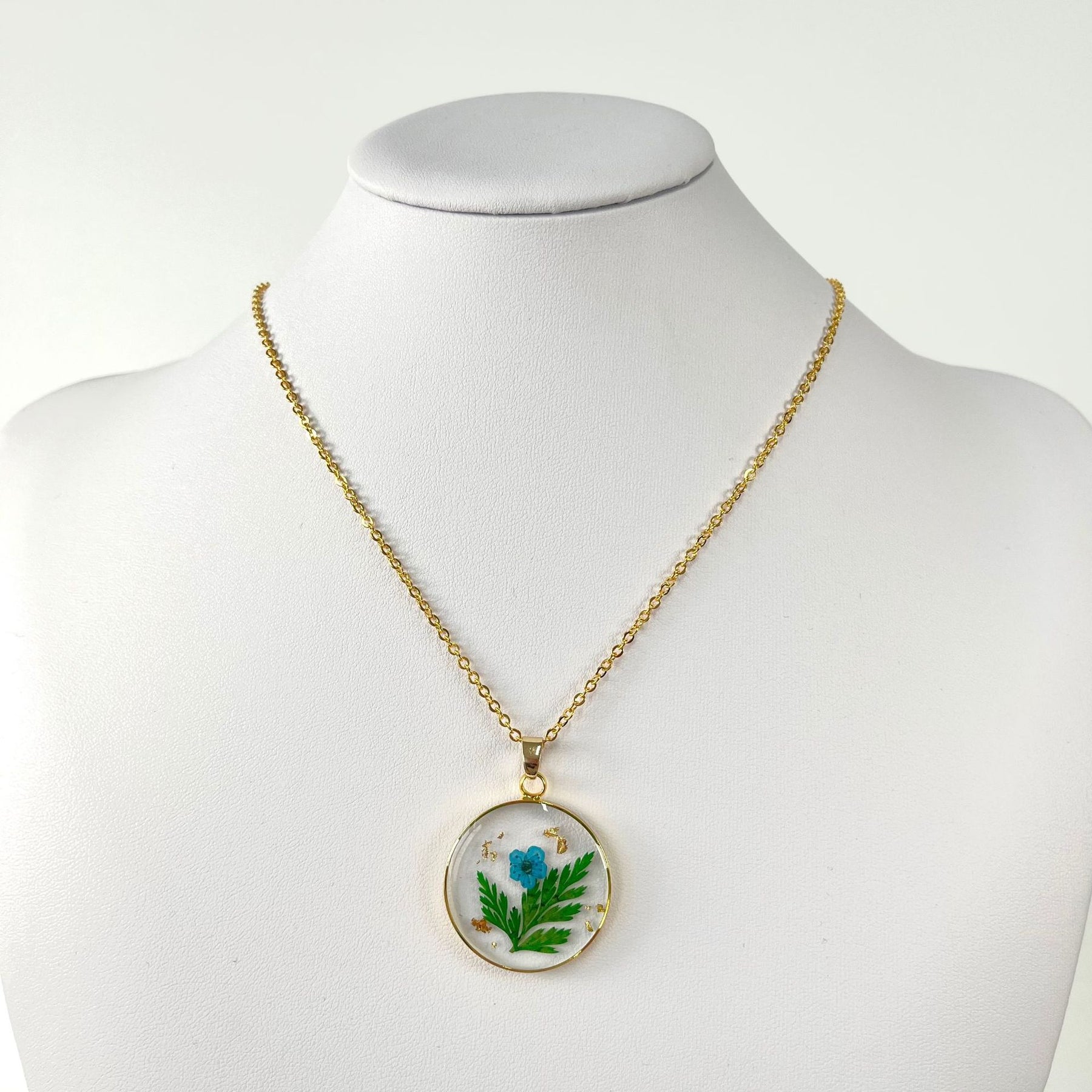 Birthday Flower Necklace