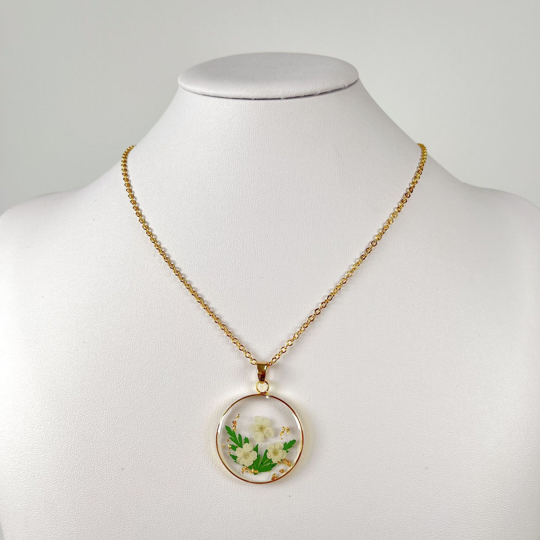 Birthday Flower Necklace