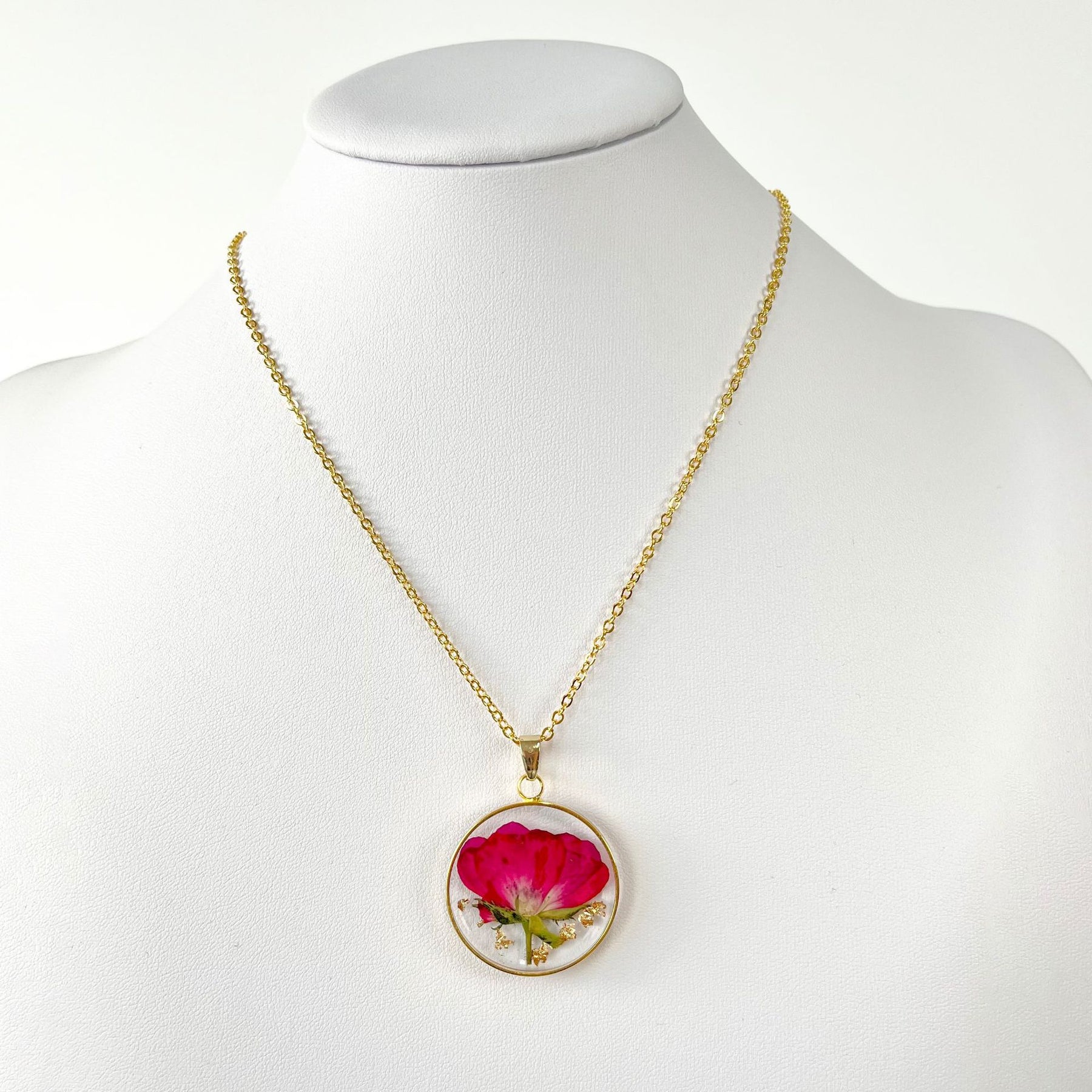 Birthday Flower Necklace