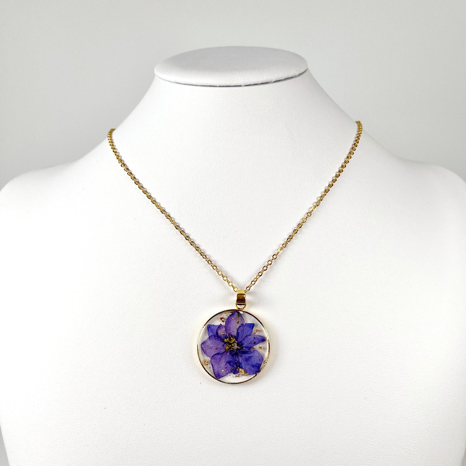 Birthday Flower Necklace