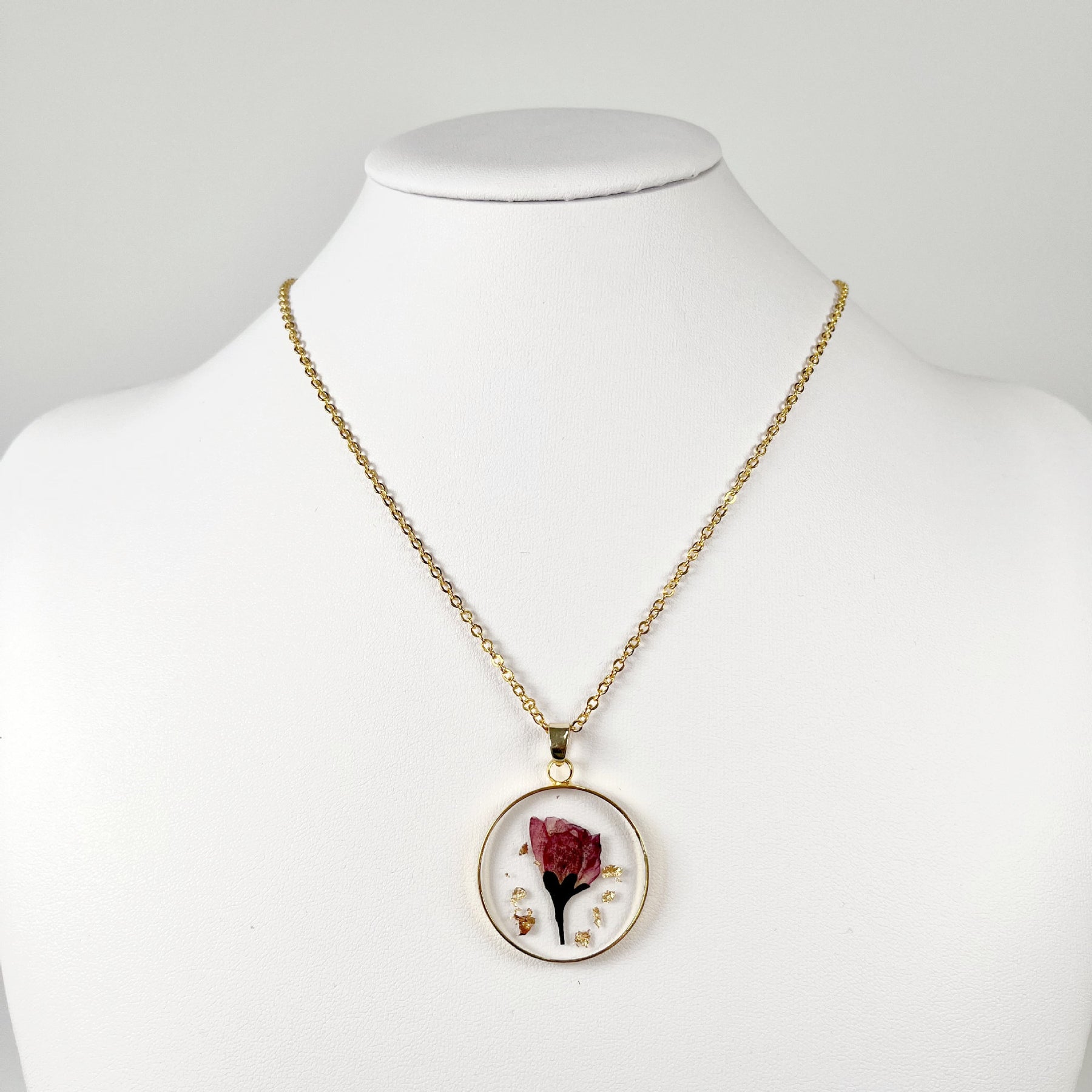 Birthday Flower Necklace