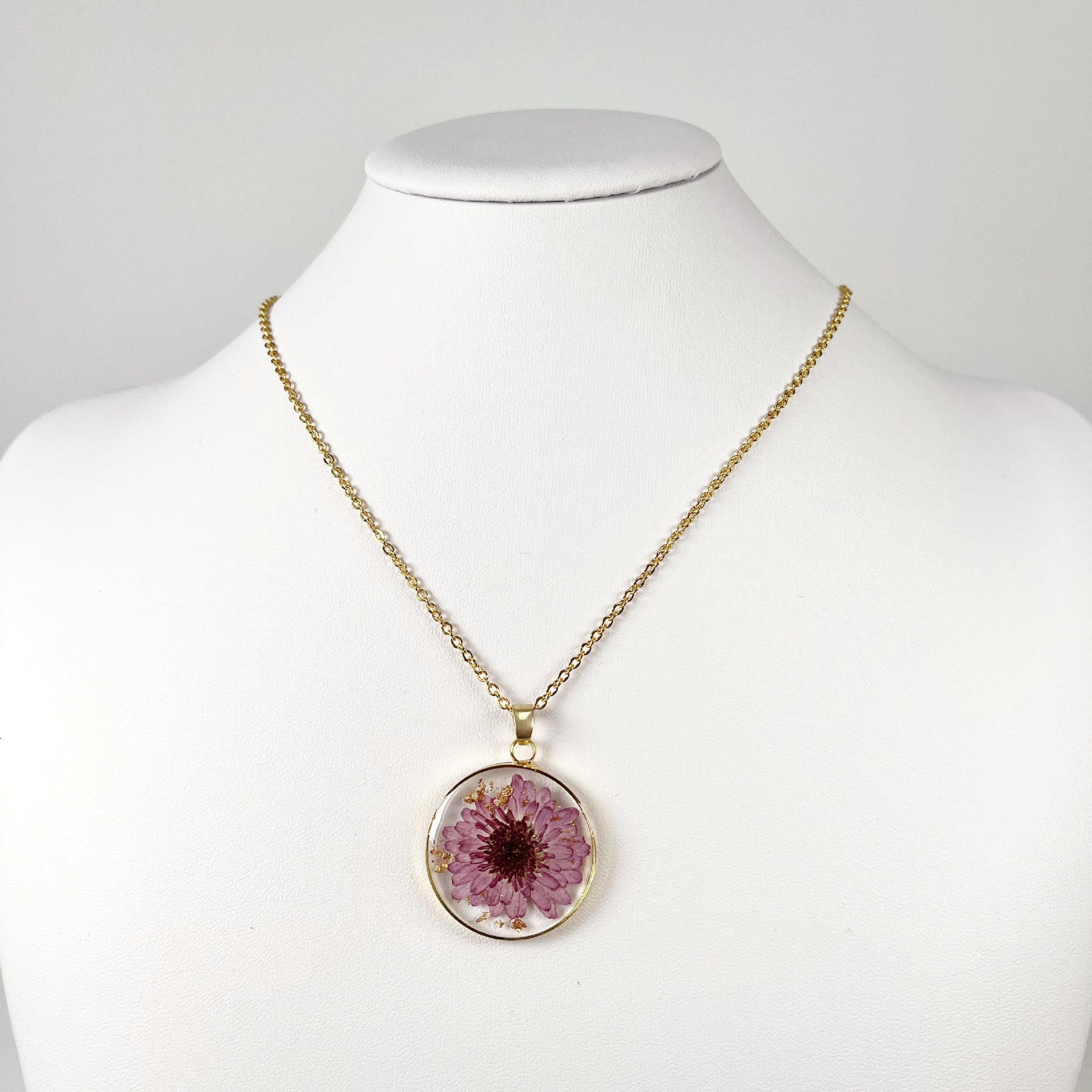 Birthday Flower Necklace