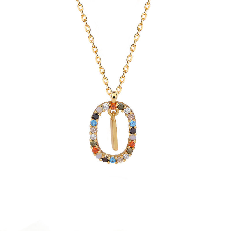 925 Silver Spanish Letter Necklace