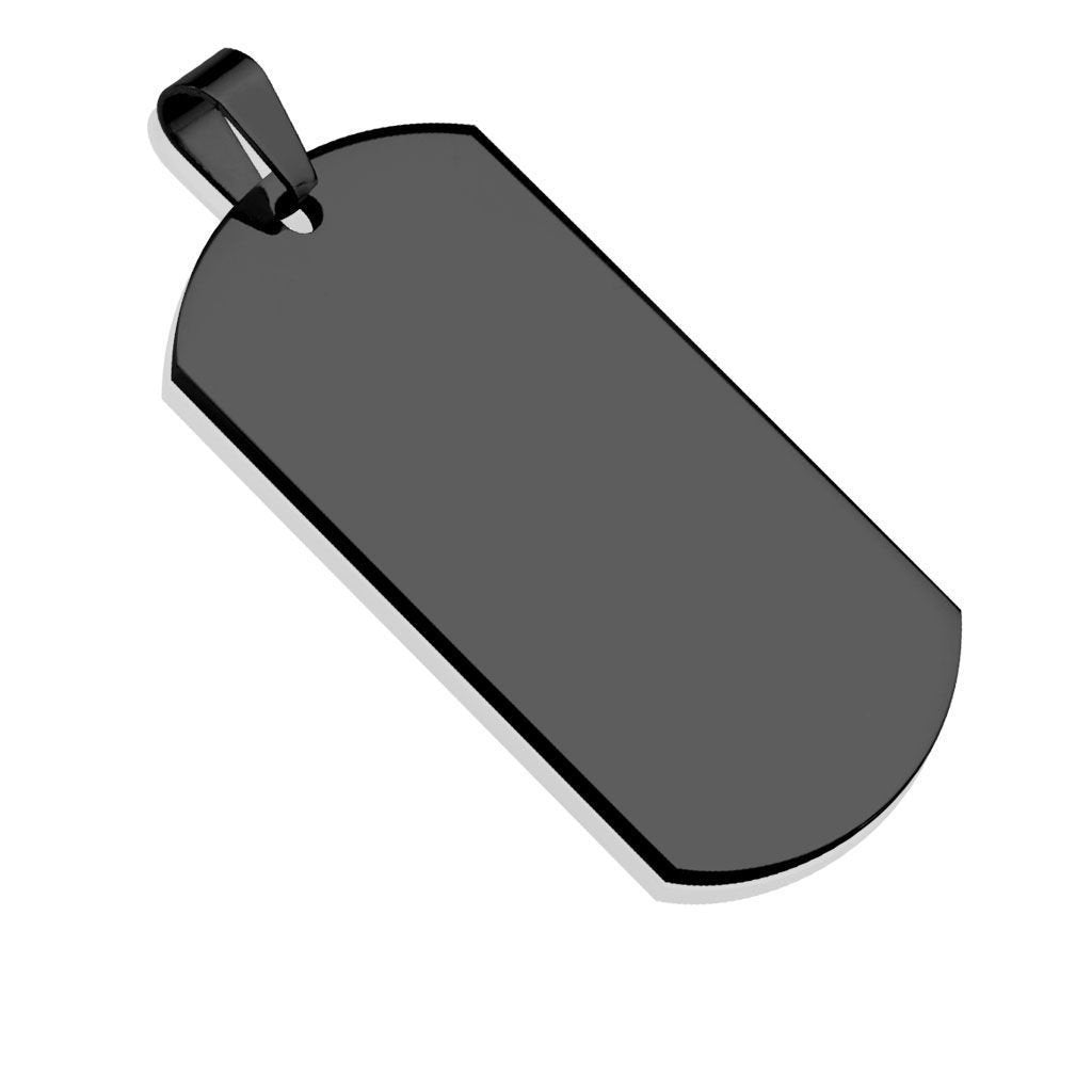 Stainless Steel Photo Dog Tag (Customized Image/Text)