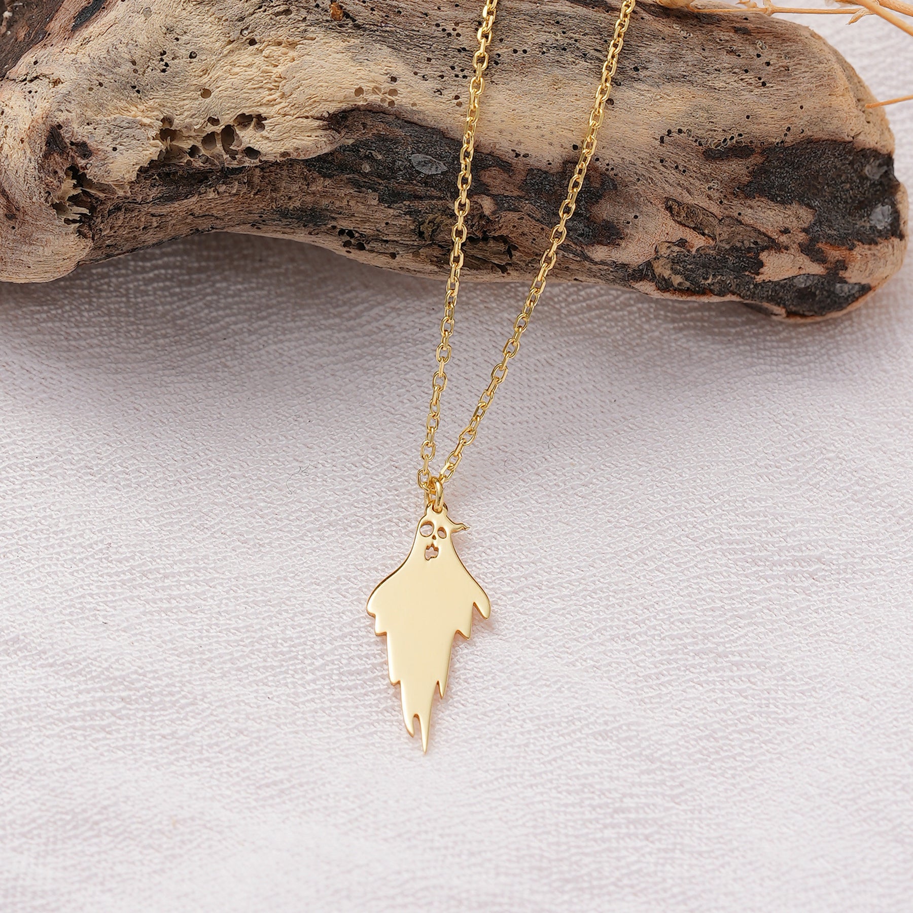 Dainty Halloween Ghost Jewelry for Her