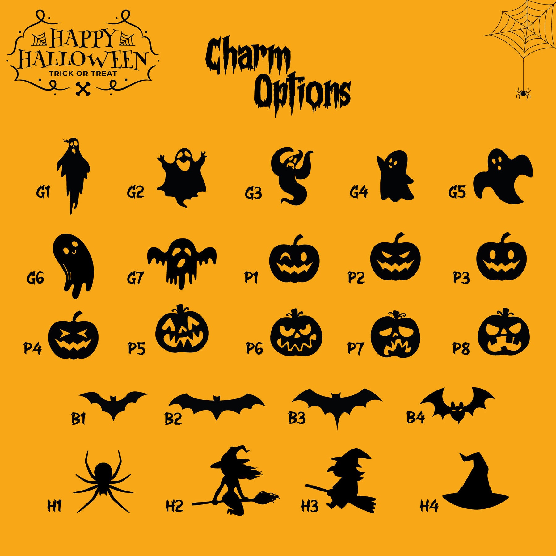 Dainty Halloween Ghost Jewelry for Her