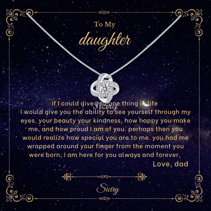 Cadeau père à fille Siciry™