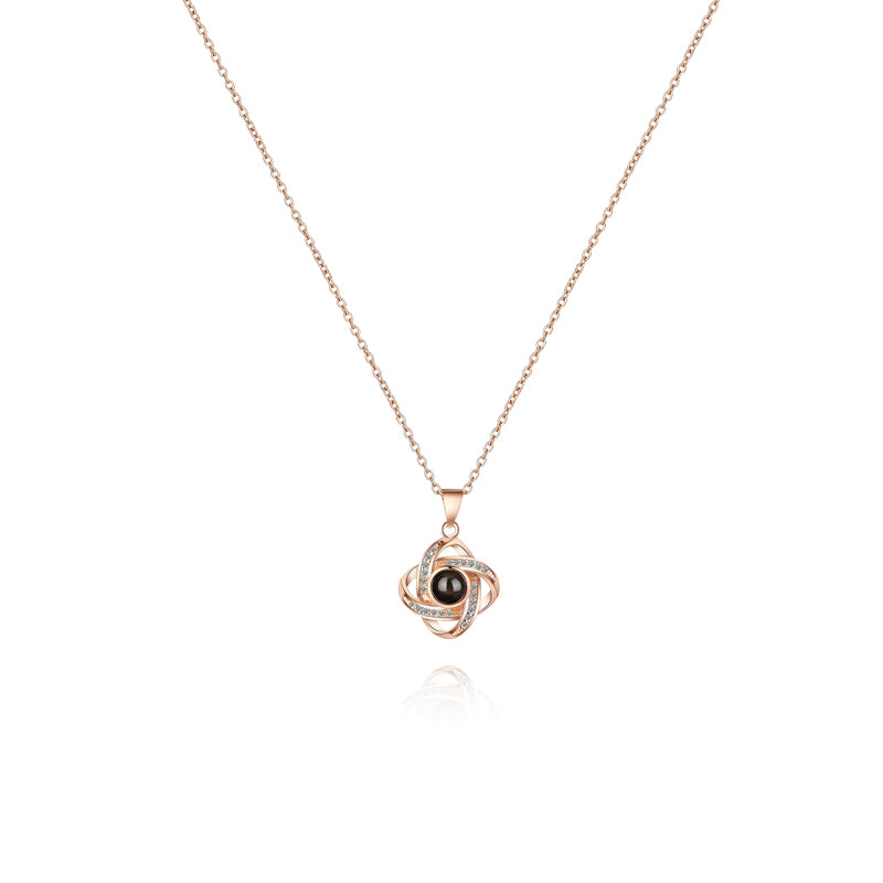 Collier de projection To My Soulmate-100 Languages