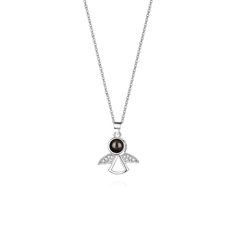 Collier Photo Projection Personnalisé Siciry™ - Petit Ange
