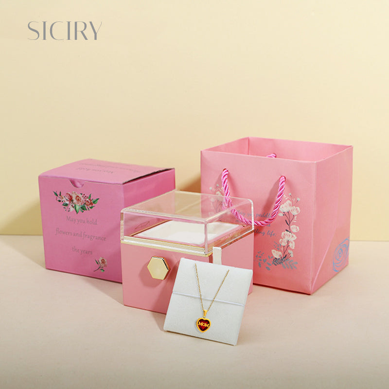 Siciry™ -Mom‘s heart-Rose Surprise Box