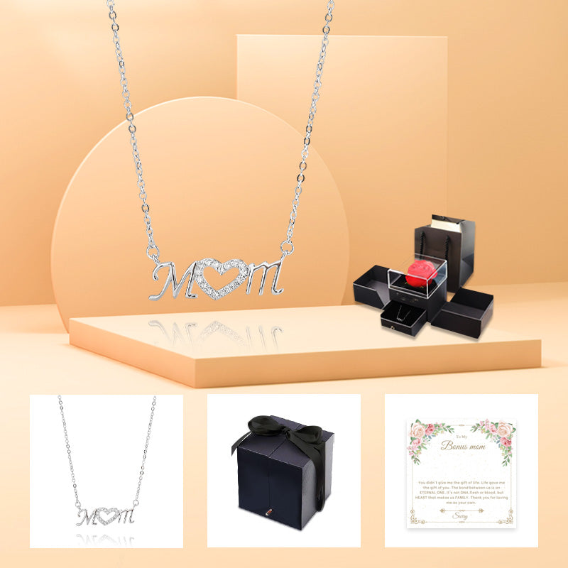 Boîte Siciry™ To Bonus Mom-Diamond Mom-Rose (Noir)