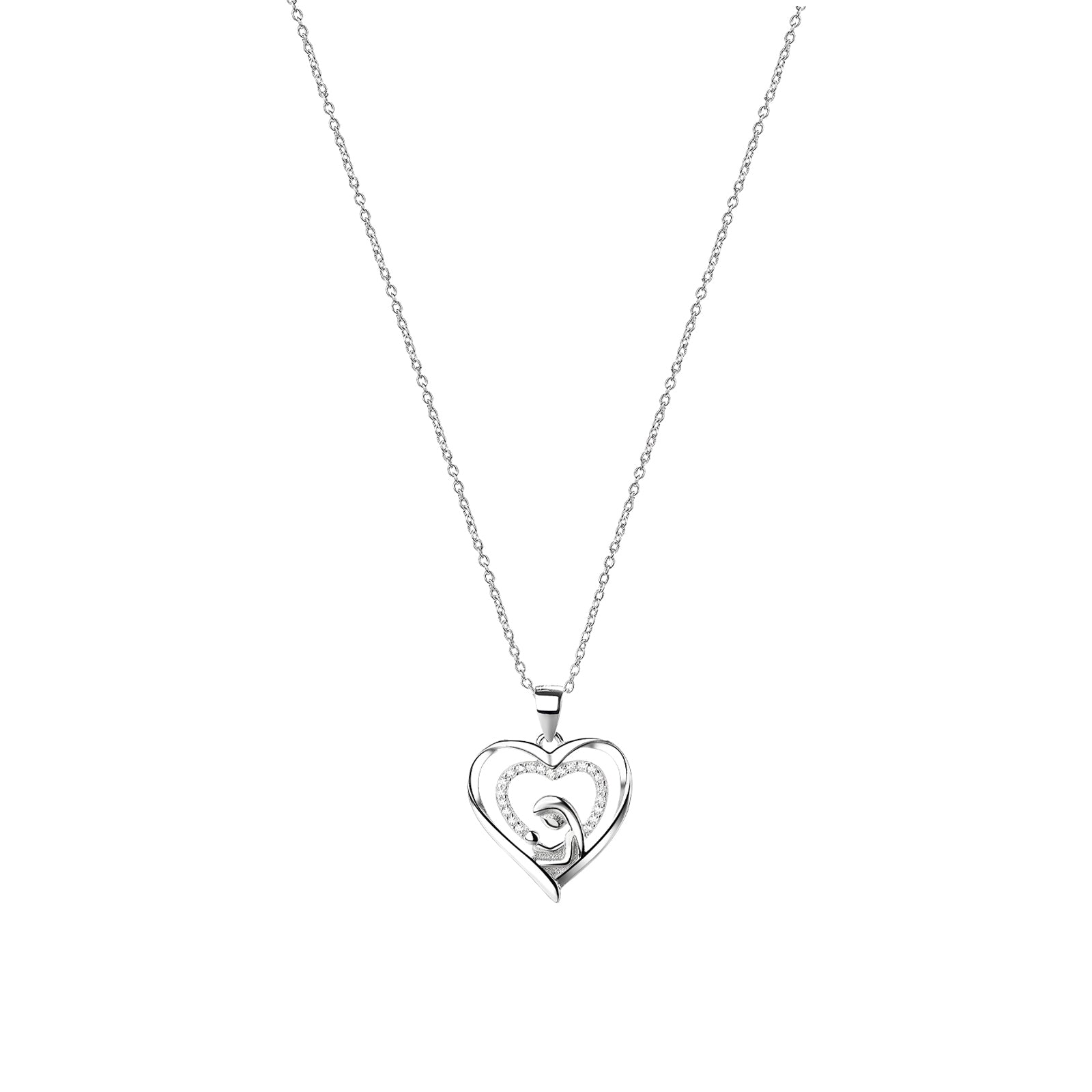 Siciry™-Mom Hug Diamond Necklace