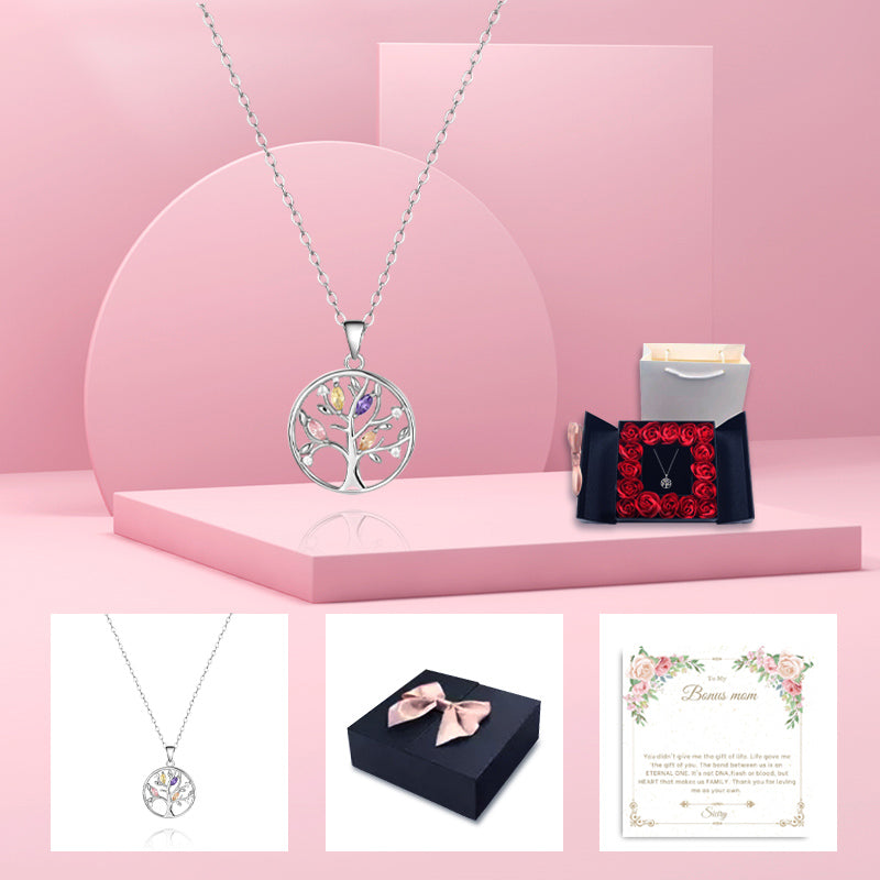Siciry™ To My Bonus Mom-Tree of Life