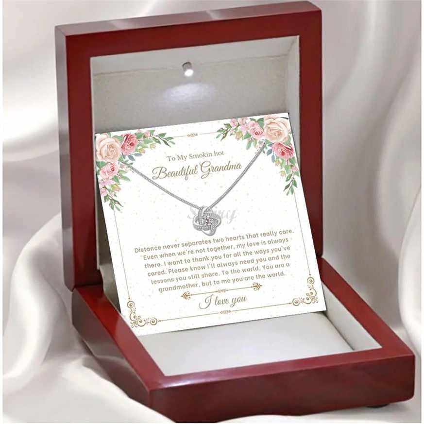 Siciry™ To My Smokin Grandma-noeud/éventail/griffe/goutte d'eau-Rose Box