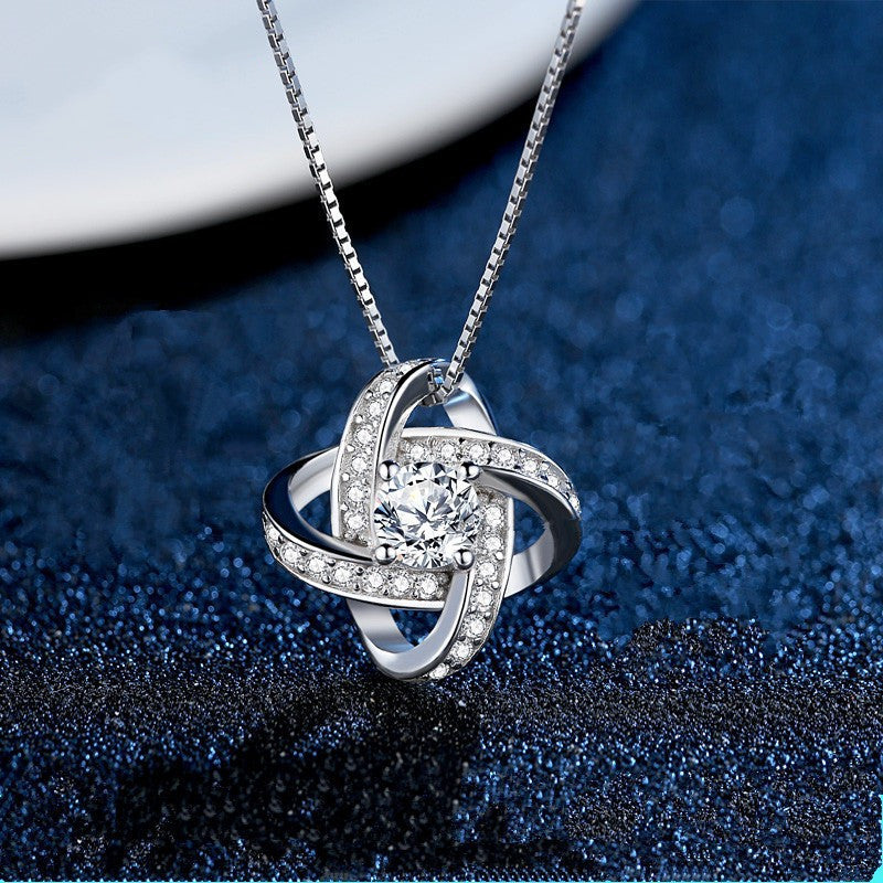 Siciry™ To Bonus Mom-Knot Necklace-Red Apple Box
