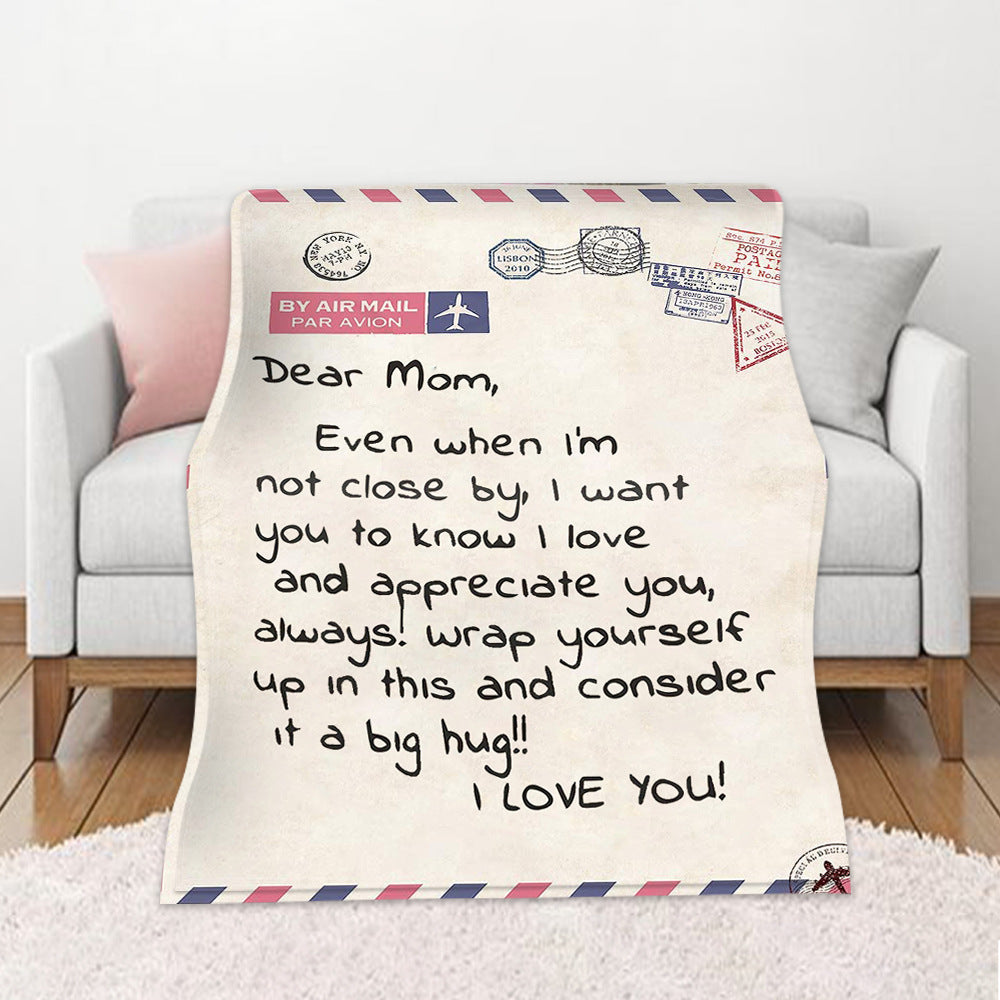 🔥50% OFF 🎁💕 For your loved ones 👨Family Card Blankets(Buy 1 Get 1Necklace)