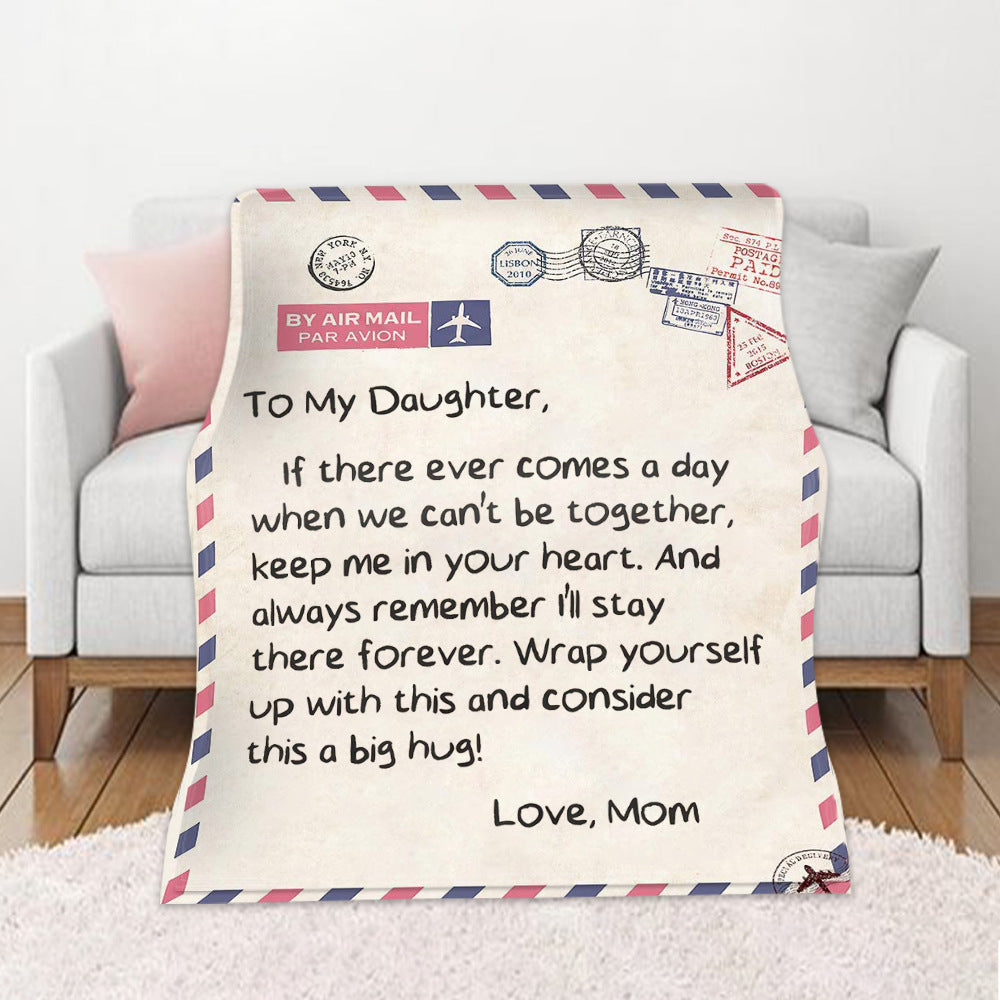 🔥50% OFF 🎁💕 For your loved ones 👨Family Card Blankets(Buy 1 Get 1Necklace)