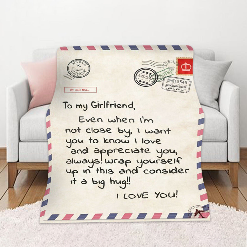 🔥50% OFF 🎁💕 For your loved ones 👨Family Card Blankets(Buy 1 Get 1Necklace)