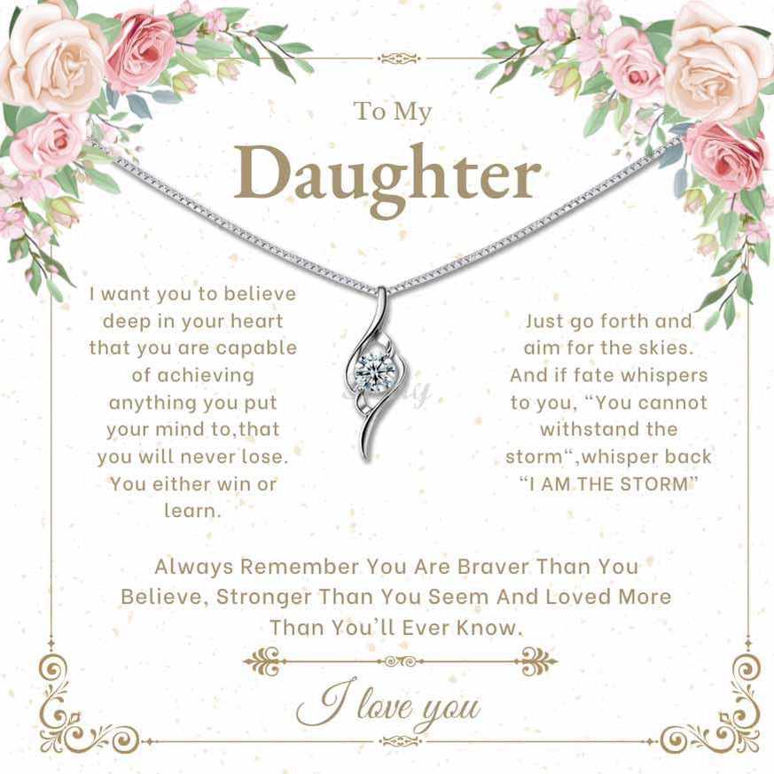 Siciry™ To My Daughter-I want you to believe