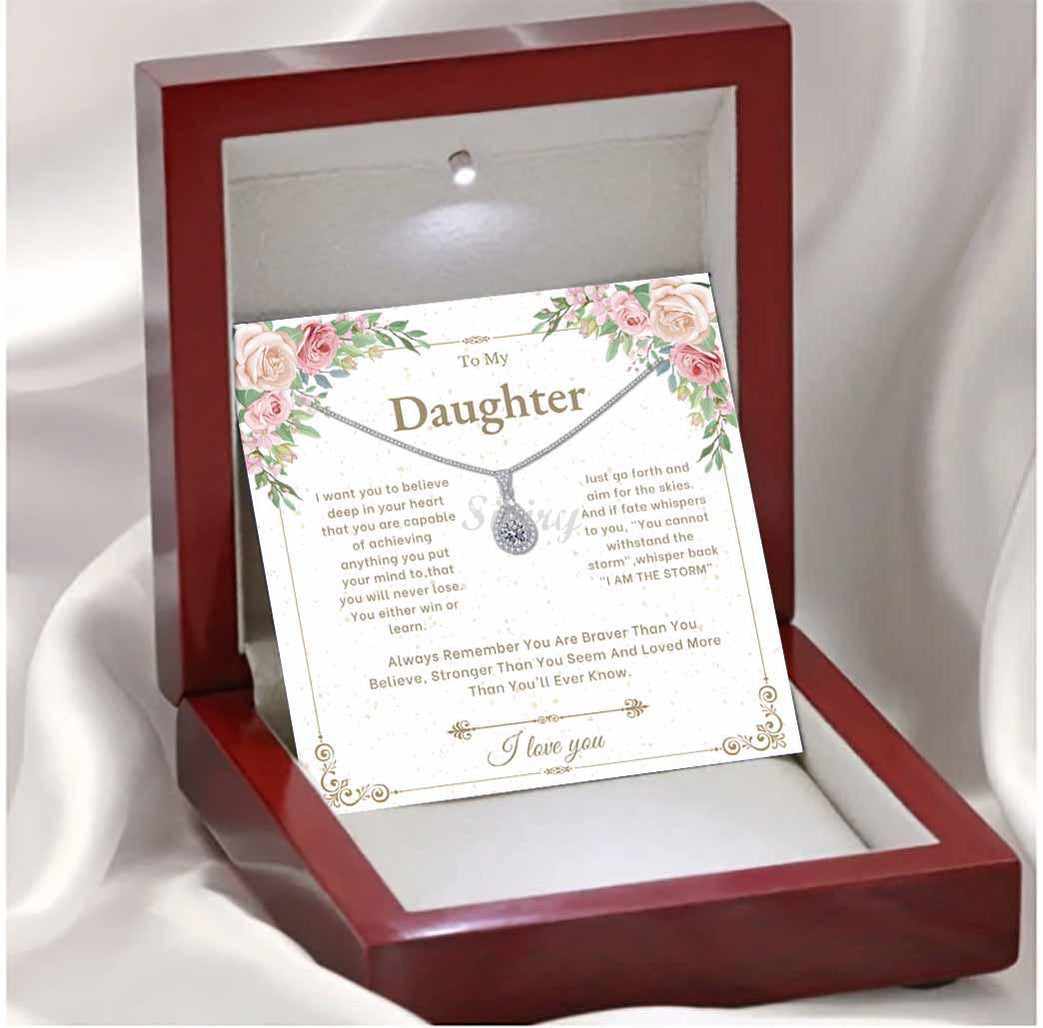 Siciry™ To My Daughter-I want you to believe