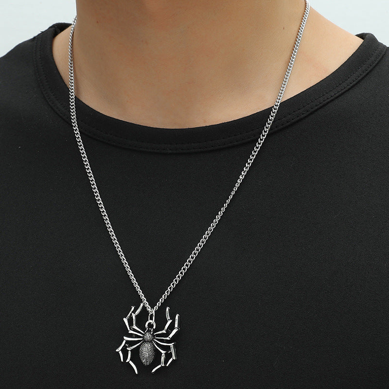Halloween Scary Spider Necklace