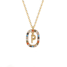 925 Silver Spanish Letter Necklace