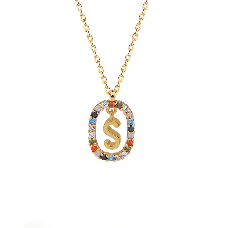 925 Silver Spanish Letter Necklace