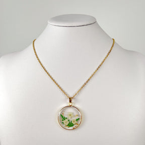 Birthday Flower Necklace