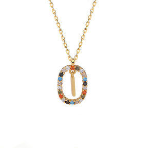 925 Silver Spanish Letter Necklace