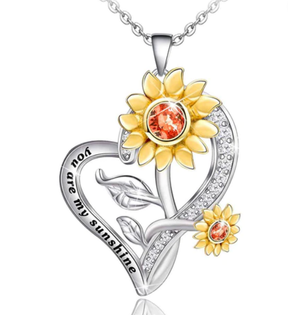Special sunflower necklace for me, Christmas, Valentine's Day, Mother's Day gift!