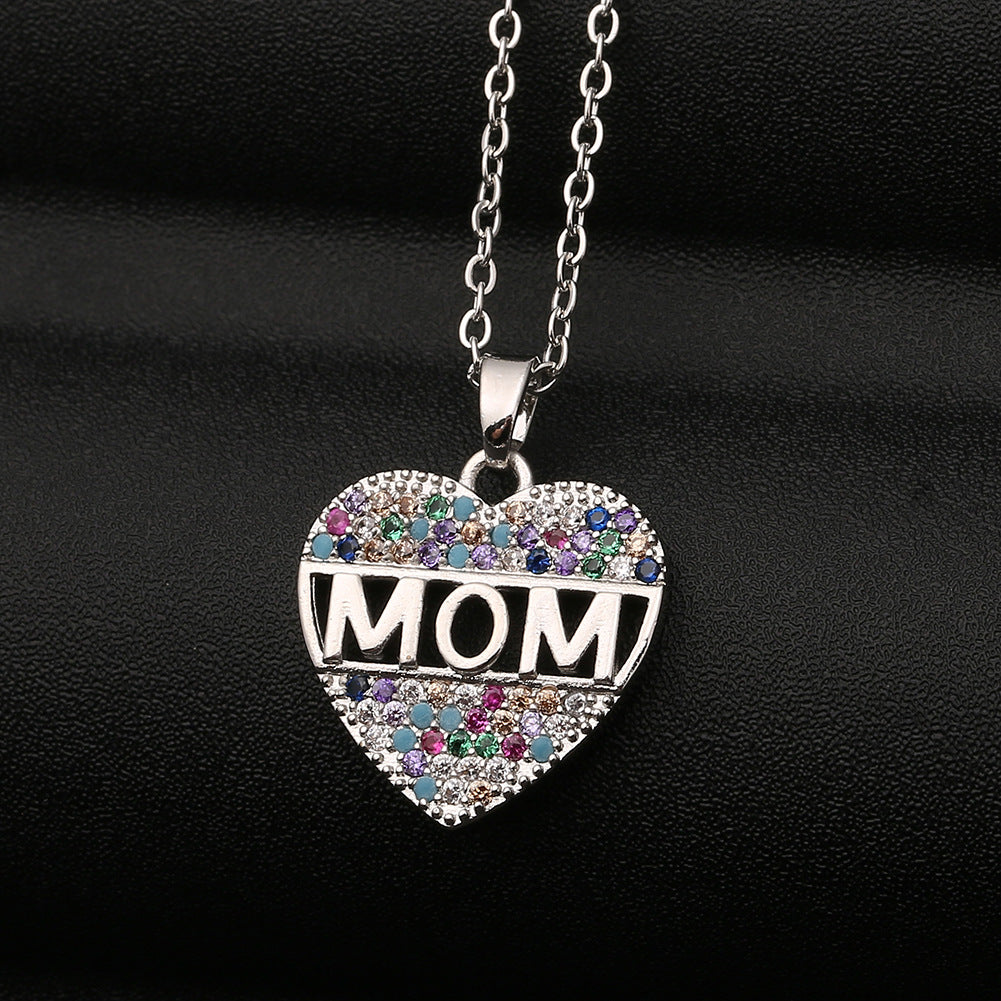Siciry™ To Bonus Mom-Colorful Love Mom-16 Rose Box (White)