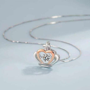 To My Daughter in law-Luxe Crown Necklace Gift Set