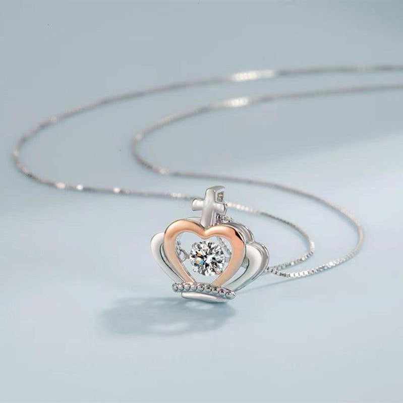 To My Daughter - Luxe Crown Necklace Gift Set
