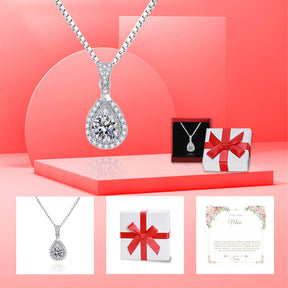 Siciry™ To My Loving Mom-Love Heart Necklace
