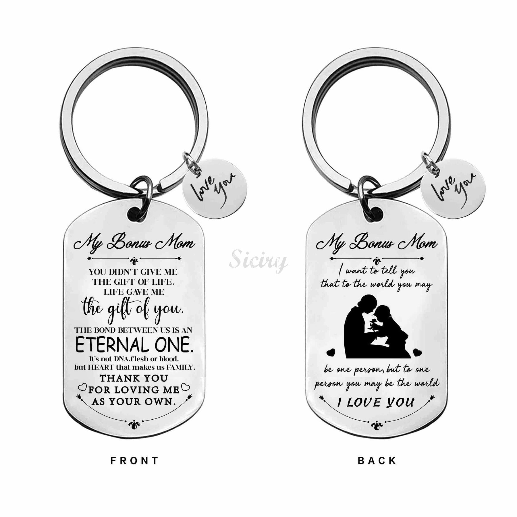 Personalized Keychain Gift For Your Love