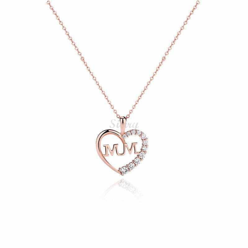 Siciry™ To Step mom-Love Heart Necklace-
