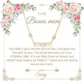 Siciry™ To Bonus Mom-Two Hearts Mom-16 Rose Box (White)