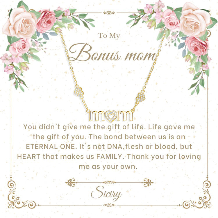 Siciry™ To Bonus Mom-Two Hearts Mom-16 Rose Box (White)