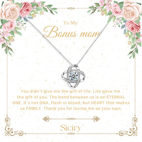 Siciry™ To Bonus Mom-Knot Necklace-Red Apple Box
