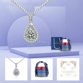 -Siciry™ To My Loving Mom-Love Heart Necklace-