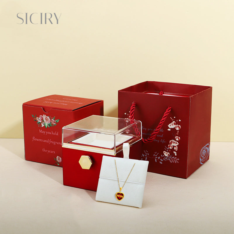 Siciry™ -Mom‘s heart-Rose Surprise Box
