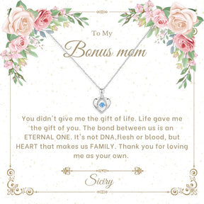Siciry™ To Bonus Mom-The Beating Heart-16 Rose Box (White)