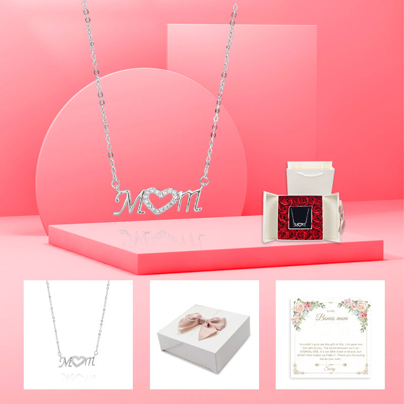 Siciry™ To Bonus Mom-Diamond Mom-16 Rose Box (White)