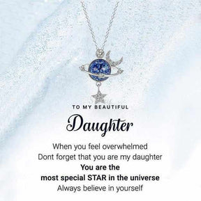 To My Beautiful Daughter-Daughter Special Star Neclace